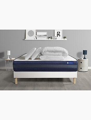 Pack Prêt à dormir avec Matelas Mémoire de forme ACTISOM
