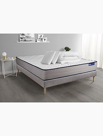Pack Prêt à dormir avec Matelas Mémoire de forme ACTISOM
