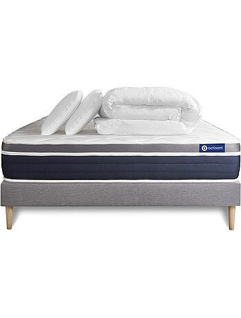 Pack Prêt à dormir avec Matelas Mémoire de forme ACTISOM
