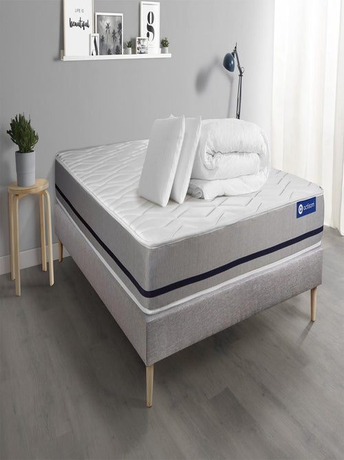 Pack Prêt à dormir avec Matelas Mémoire de forme ACTISOM - Kiabi