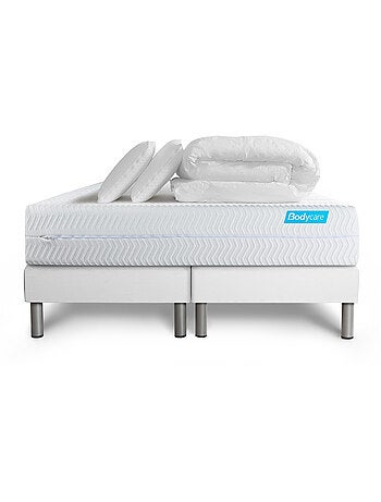 Pack Prêt à dormir avec Matelas Mémoire de forme BODYCARE