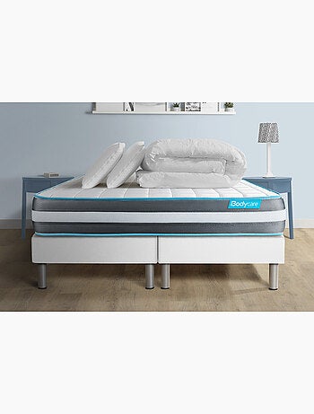Pack Prêt à dormir avec Matelas Mémoire de forme BODYCARE