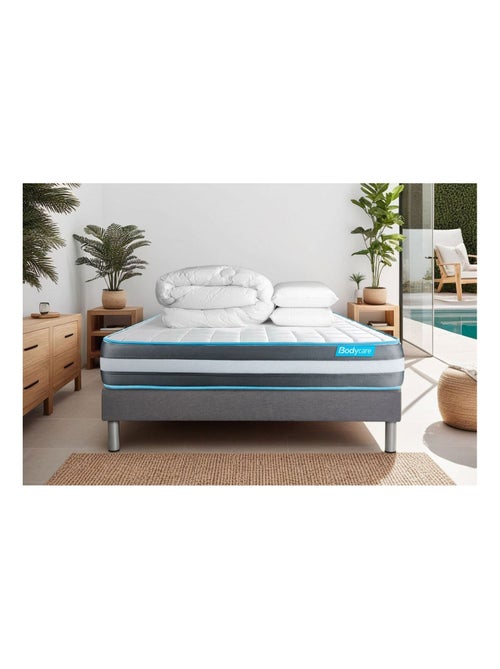 Pack Prêt à dormir avec Matelas Mémoire de forme BODYCARE - Kiabi