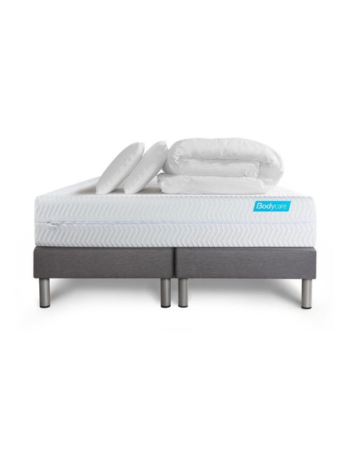 Pack Prêt à dormir avec Matelas Mémoire de forme BODYCARE - Kiabi