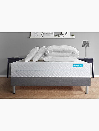 Pack Prêt à dormir avec Matelas Mémoire de forme BODYCARE