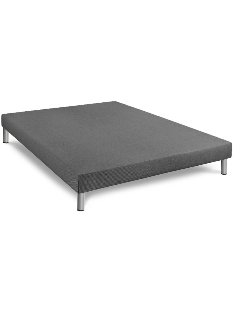 Pack Prêt à dormir avec Matelas Mémoire de forme BODYCARE Gris - Kiabi
