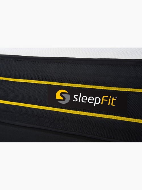 Pack Prêt à dormir avec Matelas Mémoire de forme et micro ressorts ensachés Sleepfit - Kiabi