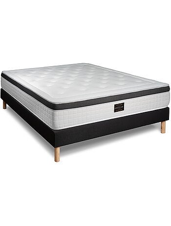 Pack Prêt à dormir avec Matelas Mémoire de forme Prestige literie