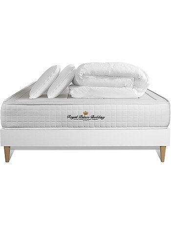 Pack Prêt à dormir avec Matelas Mémoire de forme ROYAL PALACE BEDDING