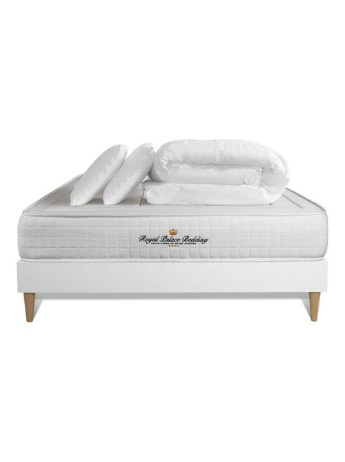 Pack Prêt à dormir avec Matelas Mémoire de forme ROYAL PALACE BEDDING - Kiabi