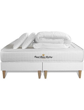 Pack Prêt à dormir avec Matelas Mémoire de forme ROYAL PALACE BEDDING