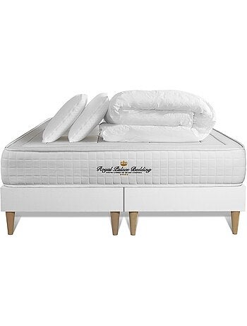 Pack Prêt à dormir avec Matelas Mémoire de forme ROYAL PALACE BEDDING