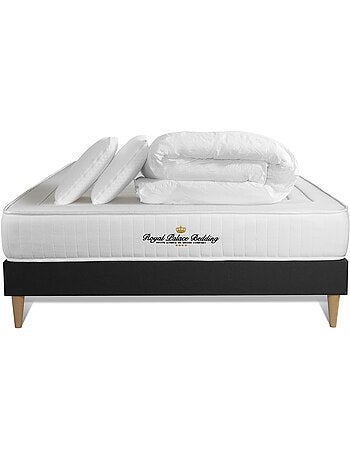 Pack Prêt à dormir avec Matelas Mémoire de forme ROYAL PALACE BEDDING
