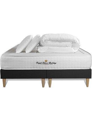 Pack Prêt à dormir avec Matelas Mémoire de forme ROYAL PALACE BEDDING