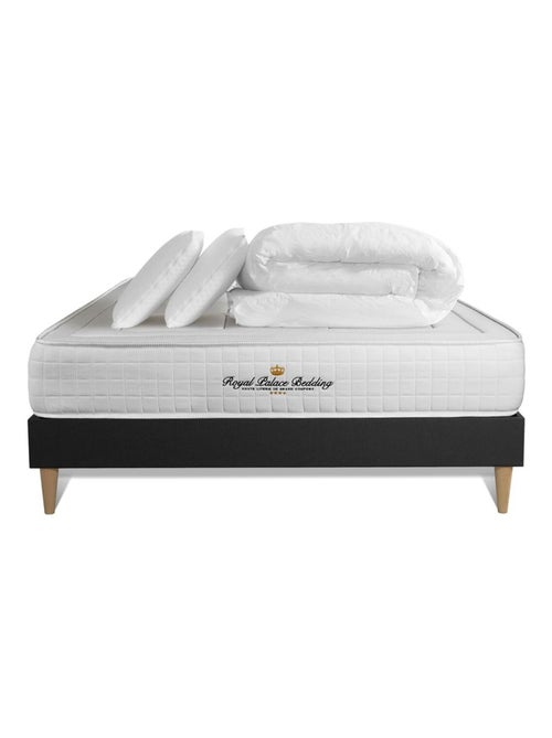 Pack Prêt à dormir avec Matelas Mémoire de forme ROYAL PALACE BEDDING - Kiabi