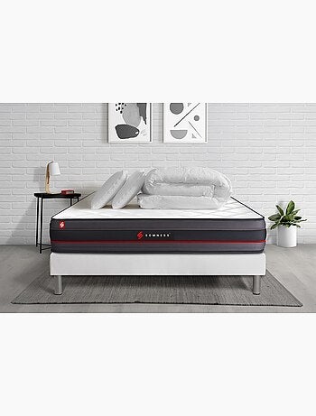 Pack Prêt à dormir avec Matelas Mémoire de forme Somness