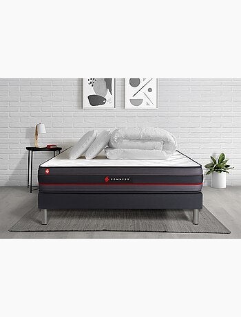 Pack Prêt à dormir avec Matelas Mémoire de forme Somness