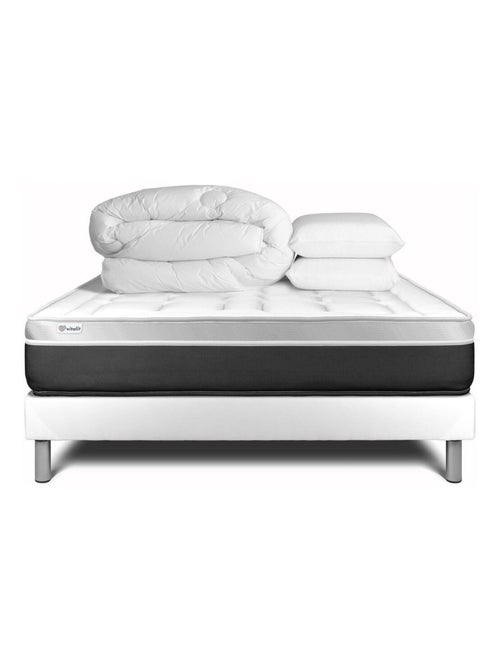 Pack Prêt à dormir avec Matelas Mousse polyuréthane à mémoire de forme VITALIT - Kiabi