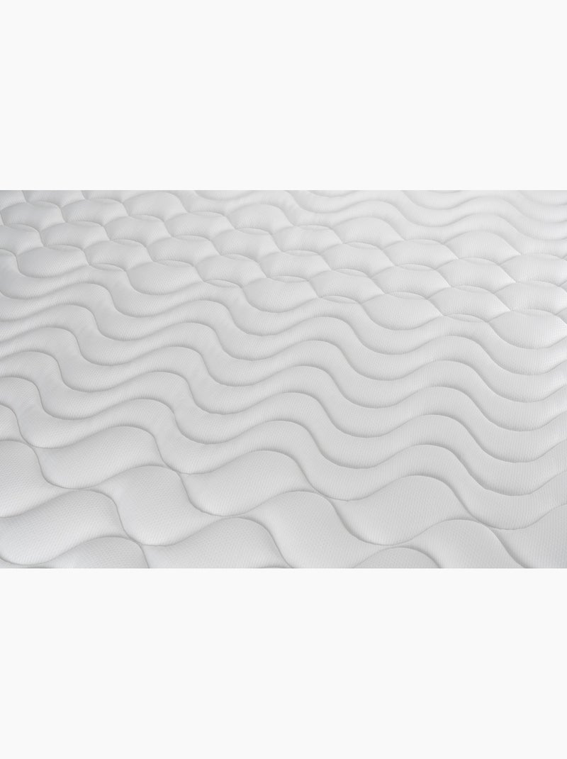 Pack Prêt à dormir avec Matelas Mousse polyuréthane à mémoire de forme VITALIT Gris - Kiabi