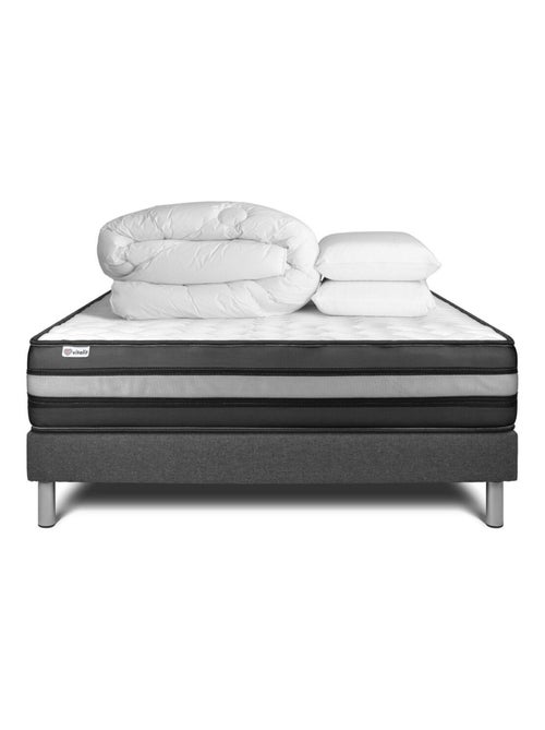 Pack Prêt à dormir avec Matelas Mousse polyuréthane à mémoire de forme VITALIT - Kiabi