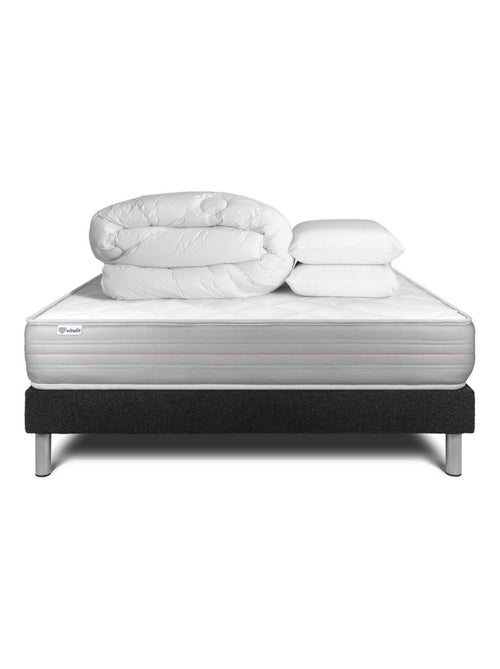 Pack Prêt à dormir avec Matelas Mousse polyuréthane à mémoire de forme VITALIT - Kiabi