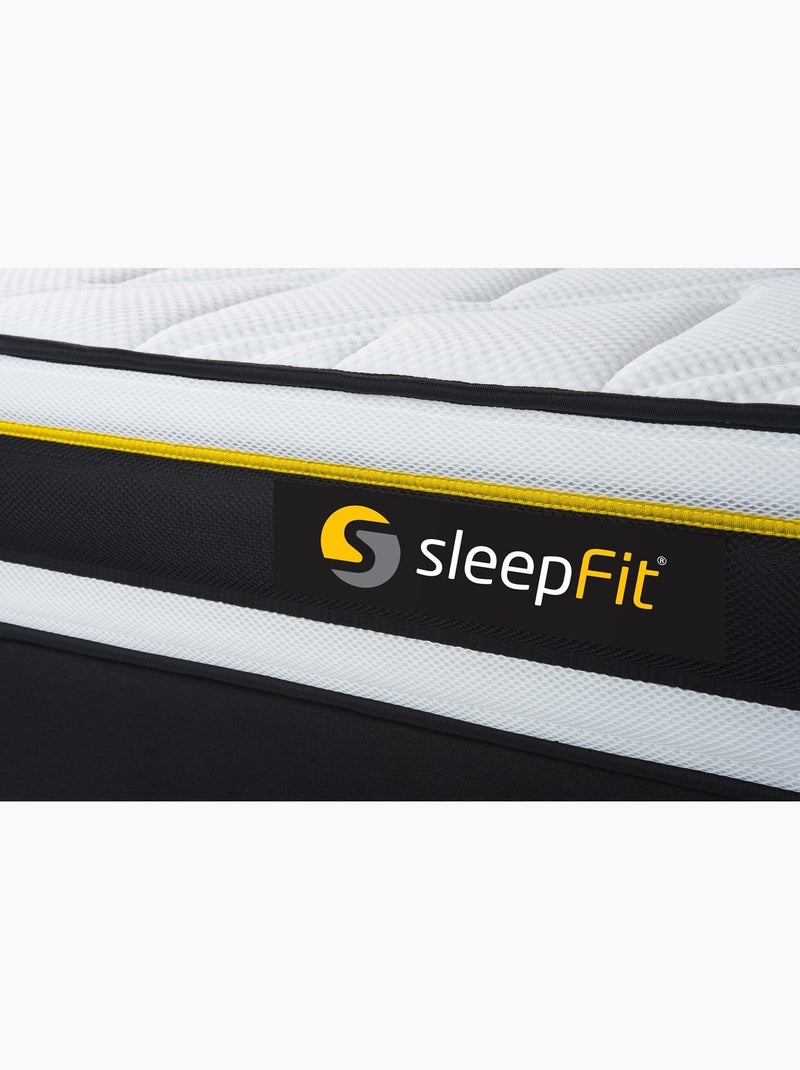 Pack Prêt à dormir avec Matelas Mousse Sleepfit Blanc - Kiabi