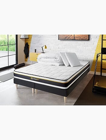 Pack Prêt à dormir avec Matelas Mousse Sleepfit