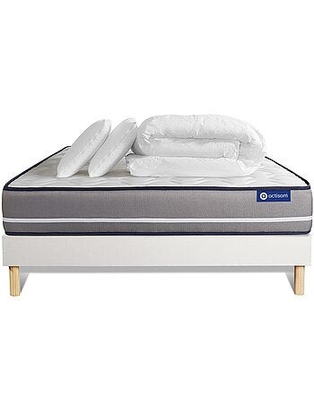 Pack Prêt à dormir avec Matelas Ressorts ensachés ACTISOM