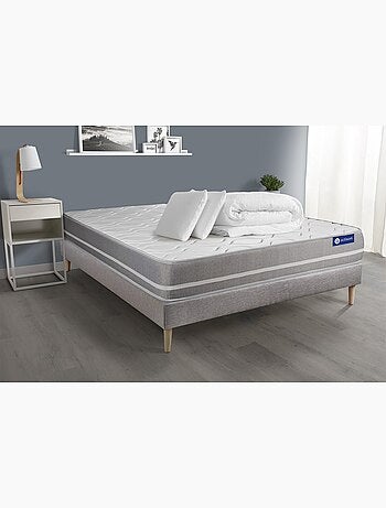 Pack Prêt à dormir avec Matelas Ressorts ensachés ACTISOM