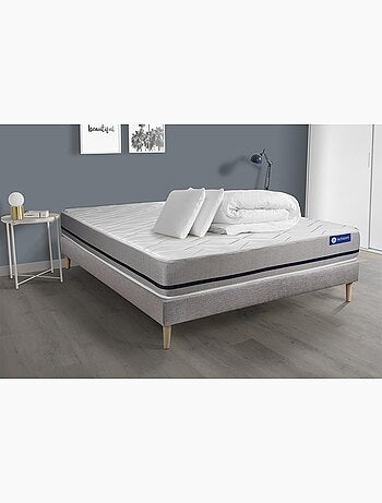 Pack Prêt à dormir avec Matelas Ressorts ensachés ACTISOM