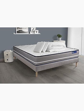 Pack Prêt à dormir avec Matelas Ressorts ensachés ACTISOM