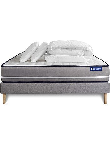 Pack Prêt à dormir avec Matelas Ressorts ensachés ACTISOM