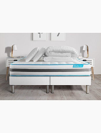 Pack Prêt à dormir avec Matelas Ressorts ensachés BODYCARE