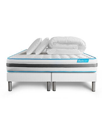 Pack Prêt à dormir avec Matelas Ressorts ensachés BODYCARE