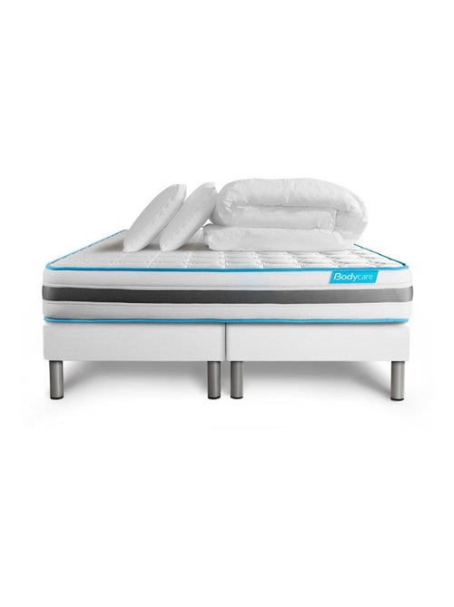 Pack Prêt à dormir avec Matelas Ressorts ensachés BODYCARE - Kiabi