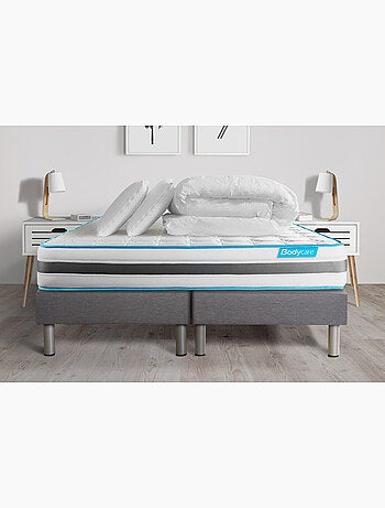 Pack Prêt à dormir avec Matelas Ressorts ensachés BODYCARE