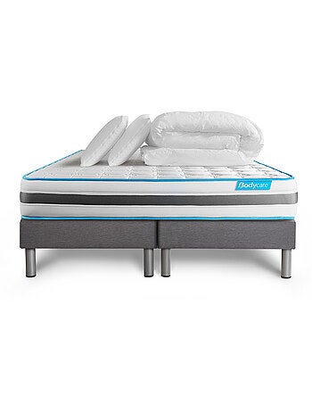 Pack Prêt à dormir avec Matelas Ressorts ensachés BODYCARE
