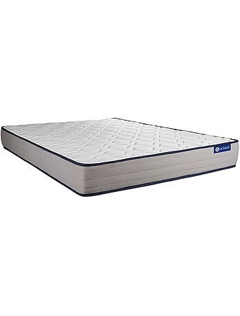 Pack Prêt à dormir avec Matelas Ressorts ensachés et mémoire de forme ACTISOM