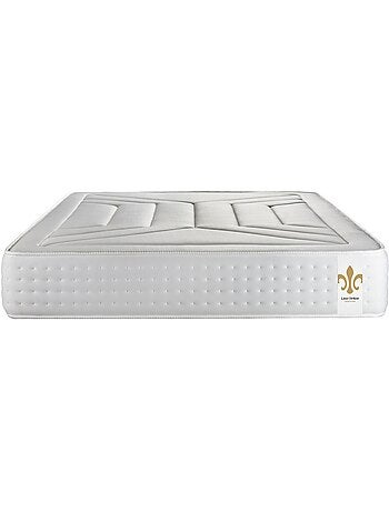 Pack Prêt à dormir avec Matelas Ressorts ensachés et mémoire de forme LITIER DELUXE