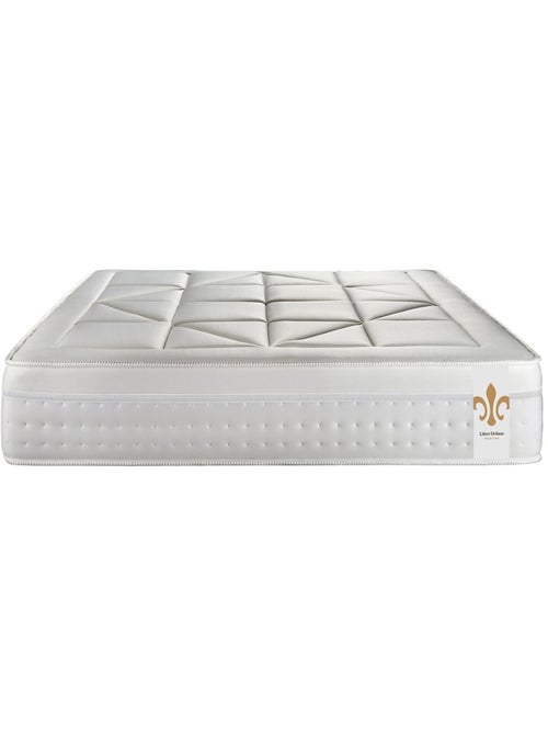 Pack Prêt à dormir avec Matelas Ressorts ensachés et mémoire de forme LITIER DELUXE - Kiabi