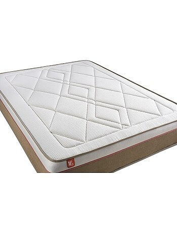 Pack Prêt à dormir avec Matelas Ressorts ensachés et mémoire de forme Marmottes & Co