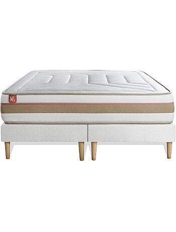 Pack Prêt à dormir avec Matelas Ressorts ensachés et mémoire de forme Marmottes & Co