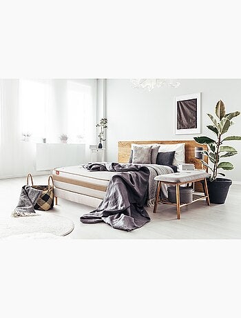 Pack Prêt à dormir avec Matelas Ressorts ensachés et mémoire de forme Marmottes & Co