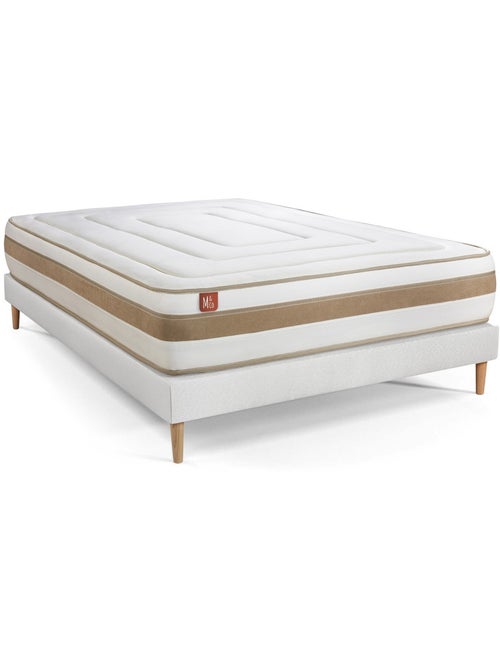 Pack Prêt à dormir avec Matelas Ressorts ensachés et mémoire de forme Marmottes & Co - Kiabi