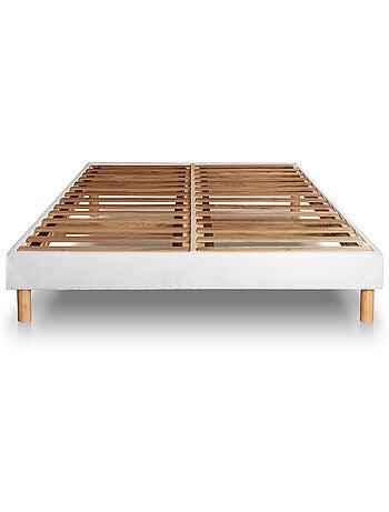 Pack Prêt à dormir avec Matelas Ressorts ensachés et mémoire de forme Prestige literie
