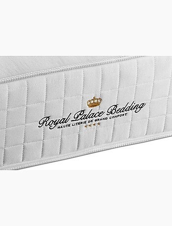 Pack Prêt à dormir avec Matelas Ressorts ensachés et mémoire de forme ROYAL PALACE BEDDING