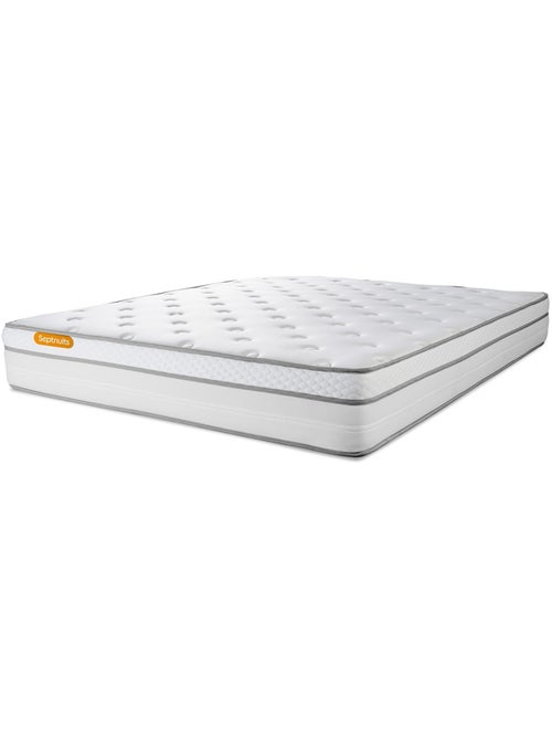 Pack Prêt à dormir avec Matelas Ressorts ensachés et mémoire de forme Septnuits - Kiabi