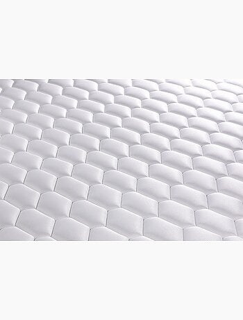 Pack Prêt à dormir avec Matelas Ressorts ensachés et mémoire de forme Somness