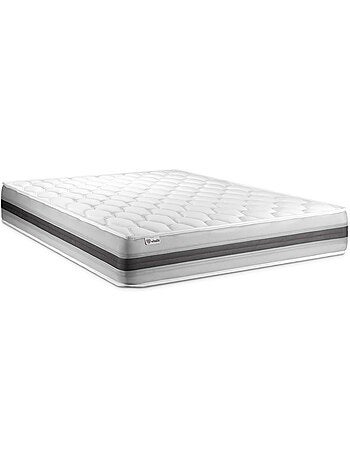 Pack Prêt à dormir avec Matelas Ressorts ensachés et mémoire de forme VITALIT