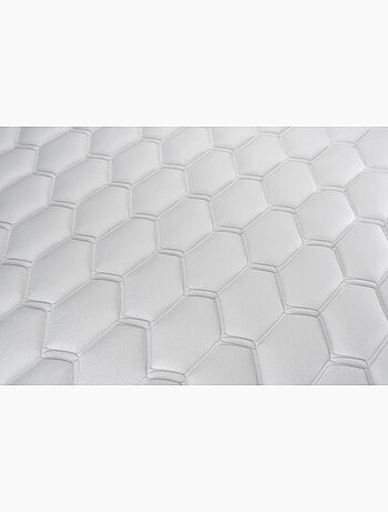 Pack Prêt à dormir avec Matelas Ressorts ensachés et mémoire de forme VITALIT